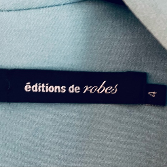 Éditions de robes - Long sleeve dress with belt - Size 4 - Picture 3 of 4